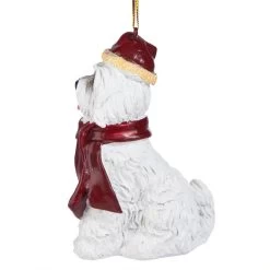 3.5" White Maltese Dog Christmas Ornament -Christmas Decoration Store maltese 5 18896.1667614957