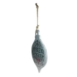 20" Silver And Green 'Merry Bright' Onion Christmas Wall Hanging Ornament -Christmas Decoration Store midwest 139978 1201 77003.1667530527