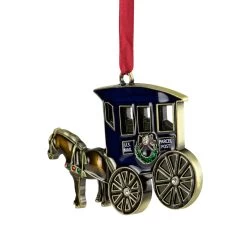 3.25" U.S. Mail Parcel Horse And Buggy Christmas Ornament With European Crystals -Christmas Decoration Store northlight hd92870 4 40567.1688037919