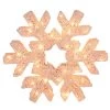 24" Orange And White LED Lighted Snowflake Christmas Decoration -Christmas Decoration Store northlight2016 30517 24 99146.1667520075