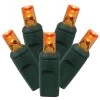 4' X 6' Orange LED Net Style Christmas Lights - Green Wire -Christmas Decoration Store northlight20nl02480 36241.1667657568