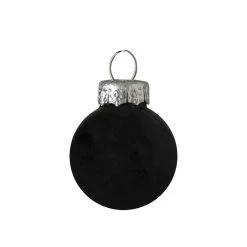 9ct Shiny And Matte Black Glass Ball Christmas Ornaments 2.5" (65mm) -Christmas Decoration Store northlight20wy00746 1 54385.1667655052