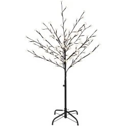 4' LED Lighted Cherry Blossom Flower Tree - Warm White Lights -Christmas Decoration Store northlight a32379 3 46560.1667641523