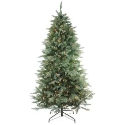 7.5' Pre-Lit Washington Frasier Artificial Christmas Tree - Clear Dura-Lit Lights