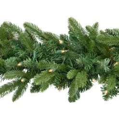 9' X 12" Pre-Lit Washington Frasier Fir Artificial Christmas Garland - Clear Lights -Christmas Decoration Store northlight b03886 2 85283.1671571542