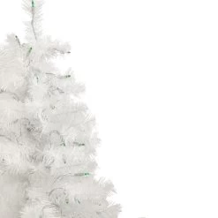 3' Pre-Lit Slim White Pine Artificial Christmas Tree - Green Lights -Christmas Decoration Store northlight b03899 2 updated 07591.1667536396