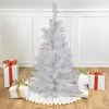 3' Pre-Lit White Iridescent Pine Slim Artificial Christmas Tree - Pink Lights -Christmas Decoration Store northlight b03901 0 36617.1667658035