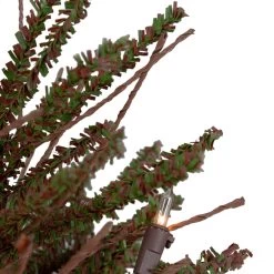 2.5' Pre-Lit Warsaw Two-Tone Twig Artificial Christmas Tree - Clear Lights -Christmas Decoration Store northlight b03907 4 72753.1667663639