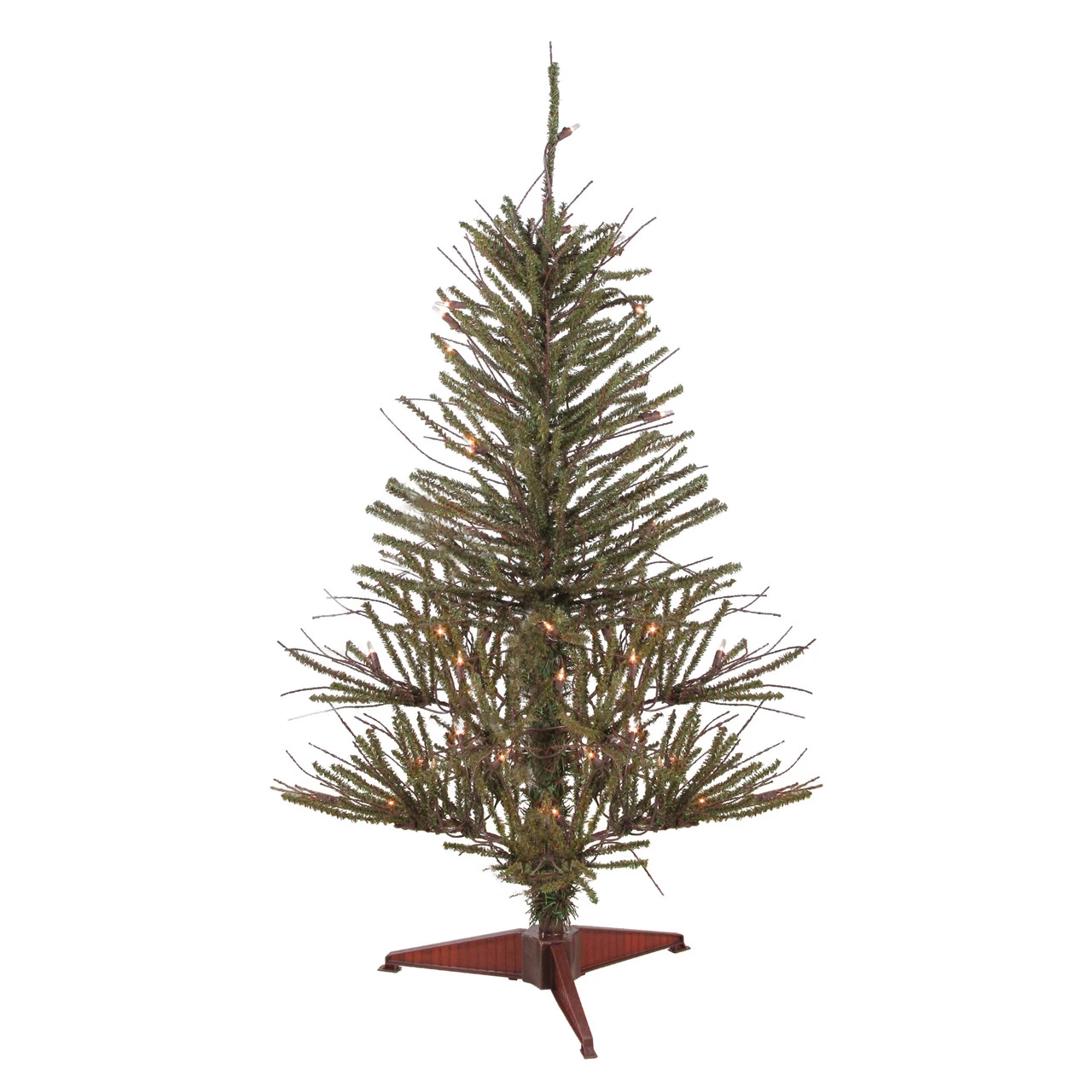 3' Warsaw Twig Artificial Christmas Tree - Clear Lights 3 3' Warsaw Twig Artificial Christmas Tree - Clear Lights