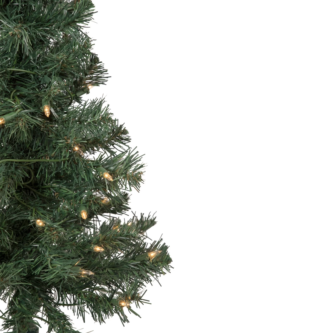 3' Pre-Lit Green Medium Blackwater Fir Artificial Christmas Tree - Clear Lights 6 3' Pre-Lit Green Medium Blackwater Fir Artificial Christmas Tree - Clear Lights - Image 4