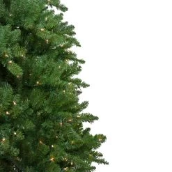 10' Pre-Lit Slim Eastern Pine Artificial Christmas Tree - Clear Lights -Christmas Decoration Store northlight b84727 2 03129.1667519822