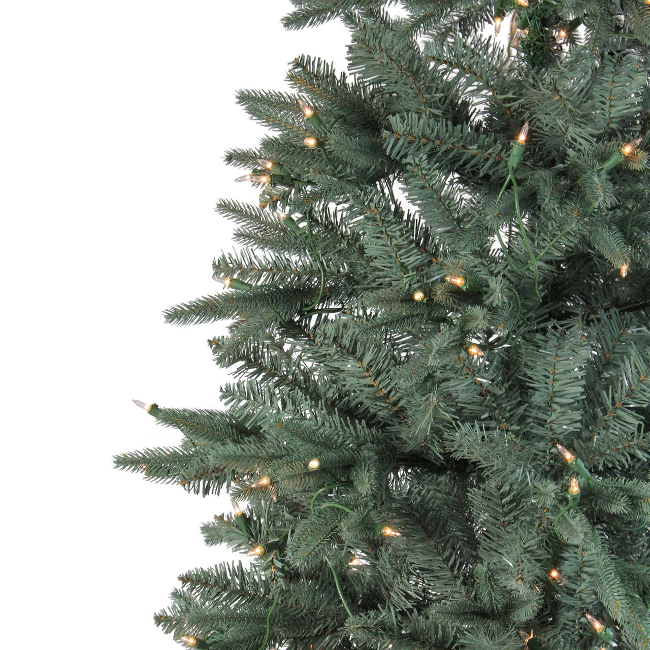 9' Pre-Lit Slim Washington Frasier Fir Artificial Christmas Tree, Clear Lights 5 9' Pre-Lit Slim Washington Frasier Fir Artificial Christmas Tree, Clear Lights - Image 3