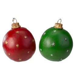 Set Of 2 LED Lighted Winter Scene Christmas Ornament Decorations 5.75" -Christmas Decoration Store northlight dw27706 2 91769.1667572699