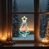 15" LED Lighted Neon Christmas Tree Wall Sign -Christmas Decoration Store northlight fm91370 12224.1667536731