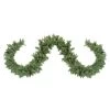 9' X 9" Pre-Lit LED Oregon Noble Fir Artificial Christmas Garland - Warm White Lights