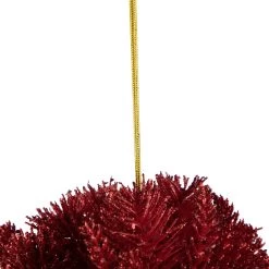 6" Red Glittered Pine Christmas Ball Ornament -Christmas Decoration Store northlight gb94384 3 46493.1674058567