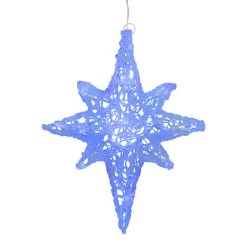 24" Color Changing Blue And White LED Bethlehem Star Hanging Christmas Decoration 12 24" Color Changing Blue And White LED Bethlehem Star Hanging Christmas Decoration -Christmas Decoration Store northlight gv94136 5 64801.1682111712