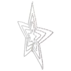 24" LED Lighted Layered Stars 8 Function Christmas Window Silhouette -Christmas Decoration Store northlight gv94141 520use20for20other20gv 26762.1681755562