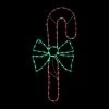 28" Green And White LED Lighted Candy Cane With Bow Christmas Window Silhouette -Christmas Decoration Store northlight gv94153 1new 18754.1681481550