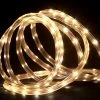 288' Warm White LED Commercial Grade Outdoor Christmas Rope Lights