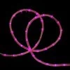 Pink LED Outdoor Christmas Rope Lights - 18 Ft