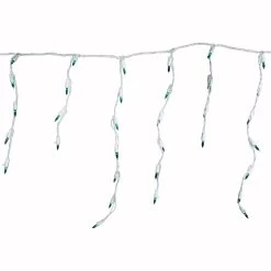 100 Count Teal Mini Icicle Christmas Lights, 3.5 Ft White Wire -Christmas Decoration Store northlight ha91220 1 sample20same20as20ha91238 ha91227 36723.1667529840