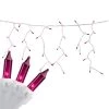 100 Count Purple Mini Icicle Christmas Lights - 3.5 Ft White Wire -Christmas Decoration Store northlight ha91232 5 43881.1667601853