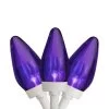 25 Count Purple LED C7 Christmas Lights, 16 Ft White Wire -Christmas Decoration Store northlight ha91285 1 sample 47617.1667513699