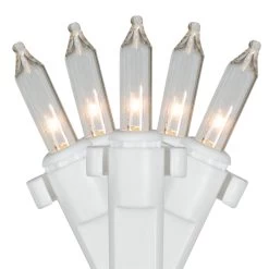 4' X 6' Clear Mini Net Style Christmas Lights, White Wire -Christmas Decoration Store northlight ha92024 web3 64349.1667569753