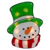 15.75" Lighted Holographic Snowman Christmas Window Silhouette 2 15.75" Lighted Holographic Snowman Christmas Window Silhouette -Christmas Decoration Store northlight ha92190 1 13948.1667573117