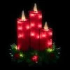 17.5" Lighted Red Three Candles Christmas Window Silhouette -Christmas Decoration Store northlight ha92200 1 99115.1667487975