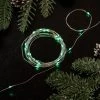 100ct Green LED Micro Fairy Lights, 16ft Copper Wire -Christmas Decoration Store northlight ha93755 120updated 27222.1677102852
