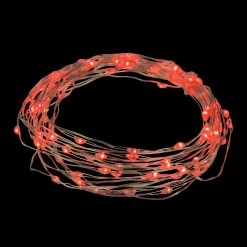 100ct Red LED Micro Fairy Lights, 16ft Copper Wire -Christmas Decoration Store northlight ha93757 3 98761.1677102851