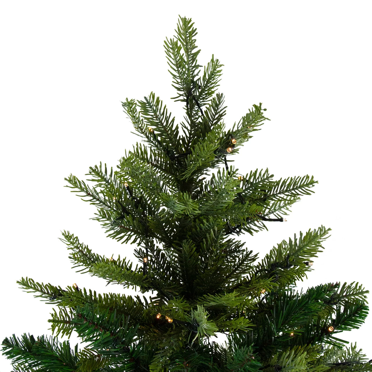7.5' Pre-Lit Full Woodcrest Pine Artificial Christmas Tree - Warm White LED Lights 5 7.5' Pre-Lit Full Woodcrest Pine Artificial Christmas Tree - Warm White LED Lights - Image 3