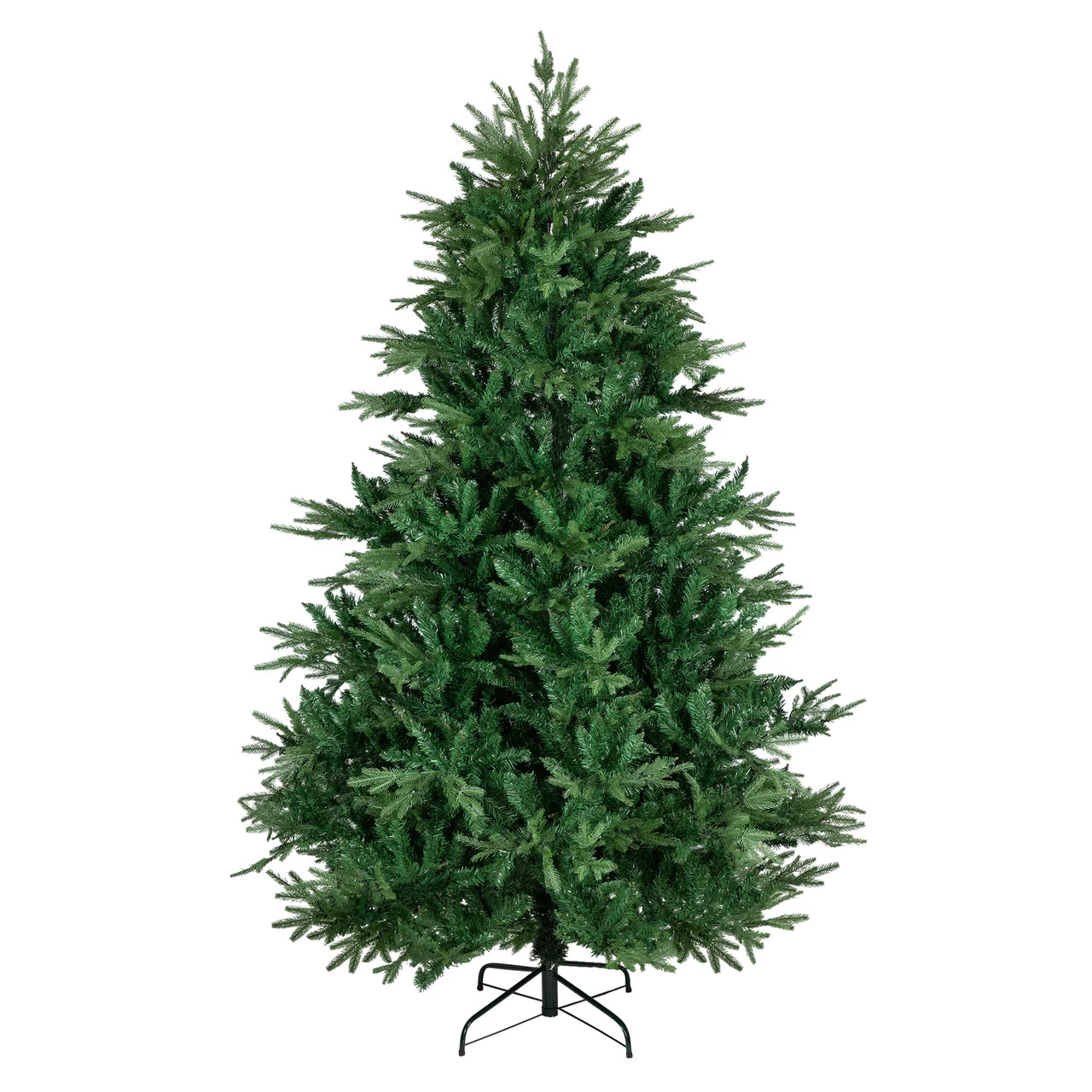 7.5' Juniper Pine Artificial Christmas Tree, Unlit 4 7.5' Juniper Pine Artificial Christmas Tree, Unlit - Image 2