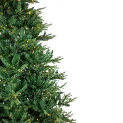 6.5' Pre-Lit Juniper Pine Artificial Christmas Tree, Warm White LED Lights -Christmas Decoration Store northlight hb92567 3 05463.1667517950