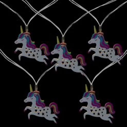 10 B/O LED Warm White Unicorn Mini Lights - 3 Ft, Clear Wire -Christmas Decoration Store northlight hc90643 sample 2 45279.1667559814