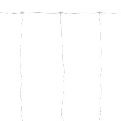 300 LED Warm White Curtain Christmas Lights - 10' Clear Wire -Christmas Decoration Store northlight hc90662 2 sample 67680.1667642988