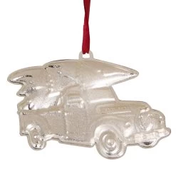3.5" Red And Silver Country Pick Up Truck With European Crystals Christmas Ornament 9 3.5" Red And Silver Country Pick Up Truck With European Crystals Christmas Ornament -Christmas Decoration Store northlight hd28237 1 53973.1667655216