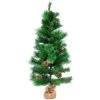 39" Mixed Pine And Pine Cones Artificial Christmas Tree In Jute Base -Christmas Decoration Store northlight hn92707 1 pre20list 73351.1667530229