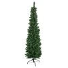 6' Pre-Lit Northern Balsam Fir Pencil Artificial Christmas Tree, Warm Clear LED Lights