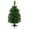 2' Pre-Lit Medium Mixed Classic Pine Artificial Christmas Tree - Warm White LED Lights