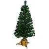 4' Pre-Lit Color Changing Fiber Optic Artificial Christmas Tree