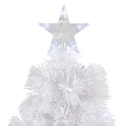 4' Pre-Lit LED Color Changing Fiber Optic Artificial Christmas Tree -Christmas Decoration Store northlight j27048 5 25798.1683644612