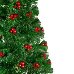 4' Pre-Lit Color Changing Artificial Christmas Tree With Red Berries 10 4' Pre-Lit Color Changing Artificial Christmas Tree With Red Berries -Christmas Decoration Store northlight j65042 3 38286.1667641325