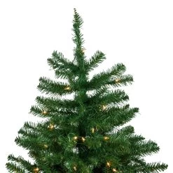 9' Pre-Lit Twin Falls Pine Artificial Christmas Tree, Clear Lights -Christmas Decoration Store northlight j65059stand stand 93405.1667530161