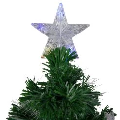 4' Pre-lit Potted Medium Pine Color Changing Star Artificial Christmas Tree - Multi-Color Fiber Optic LED Lights 9 4' Pre-lit Potted Medium Pine Color Changing Star Artificial Christmas Tree - Multi-Color Fiber Optic LED Lights -Christmas Decoration Store northlight j65092 2 78247.1667663105