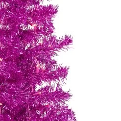 4' Pre-Lit Pink Artificial Tinsel Christmas Tree, Clear Lights 10 4' Pre-Lit Pink Artificial Tinsel Christmas Tree, Clear Lights -Christmas Decoration Store northlight j92320 2 30110.1667535855