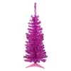 4' Pink Artificial Tinsel Christmas Tree, Unlit -Christmas Decoration Store northlight j92321 1 90922.1667535856