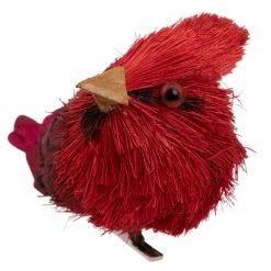 Set Of 4 Red Cardinal Clip-On Sisal Christmas Bird Ornaments, 3.5" 12 Set Of 4 Red Cardinal Clip-On Sisal Christmas Bird Ornaments, 3.5" -Christmas Decoration Store northlight ja01551 2 45137.1667488222